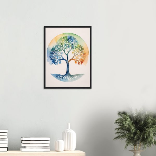 Lively Tree in Watercolour Art 13