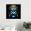Blue & Gold Buddha Poster Inspires Tranquility 40