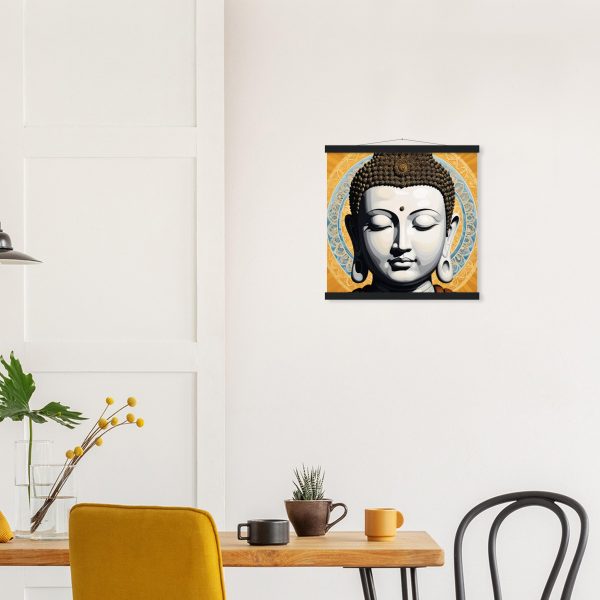 Harmony Unveiled: The Buddha Mandala Canvas 8