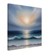 Harmony Unveiled: A Tranquil Seascape in Oils 33