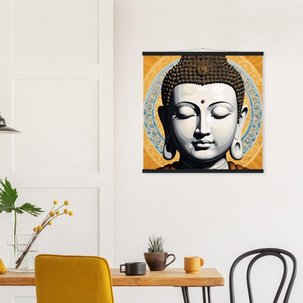 Harmony Unveiled: The Buddha Mandala Canvas 14