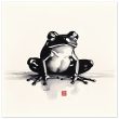 The Enchanting Zen Frog Print for Your Tranquil Haven 24