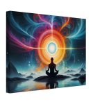 Harmony Unveiled: Zen-Inspired Abstract Canvas Print 5