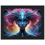 Veiled Tranquility: Embrace Zen with a Framed Symphony of Colors 6