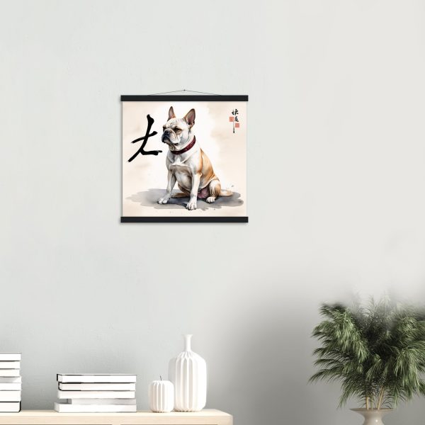 Zen French Bulldog: A Unique and Stunning Wall Art 17