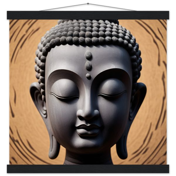 Mystic Tranquility: Buddha Head Elegance for Your Space 17
