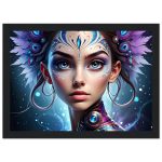 Harmony Unveiled: A Captivating Zen-Inspired Wooden Framed Poster 8