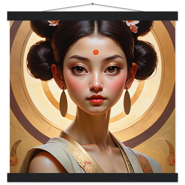 Geisha’s Elegance Unveiled: Poster Art of Sublime Beauty 2