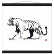 Monochrome Tiger Canvas Print 28