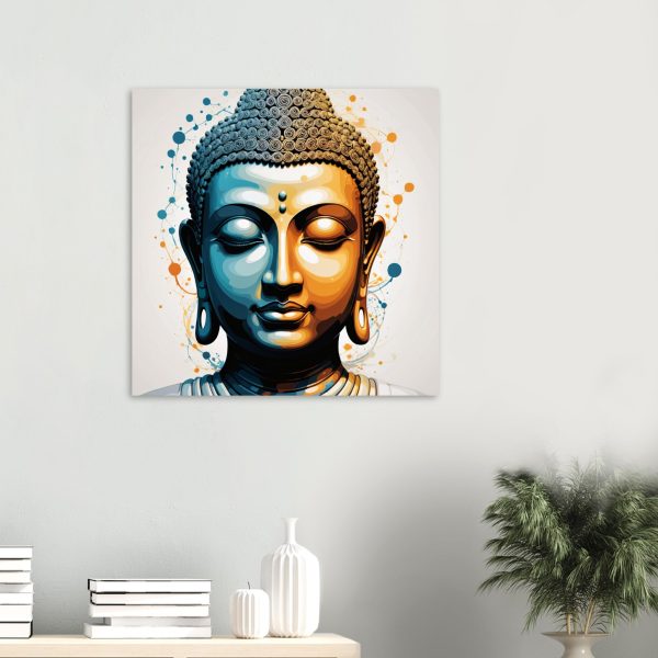 Buddha-Inspired Abstract Wall Art