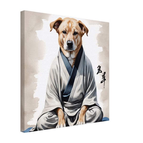 Elevate Your Space with Zen Dog Wall Art 19