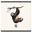The Zen Sloth Watercolor Print 22