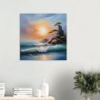 A Zen Seascape in Oil Painting Print 21