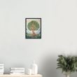 Tranquil Tree in Watercolour Wall Art 18