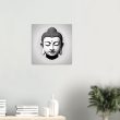Harmonious Zen: Buddha Mask Poster Elegance 31