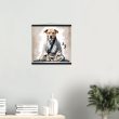 Elevate Your Space with Zen Dog Wall Art 25