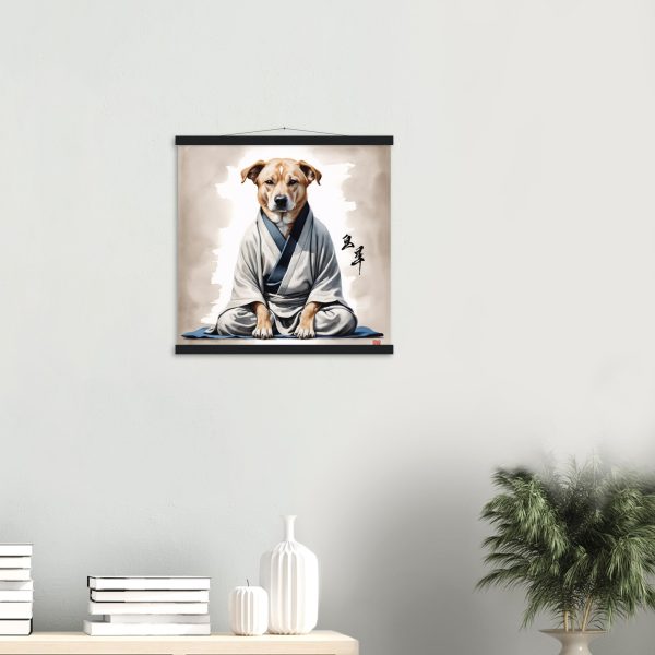 Elevate Your Space with Zen Dog Wall Art 3