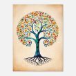 Mosaic of Life: A Watercolour Tree of Life 26