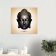 The Elegance of Black and Gold Buddha Canvas 10