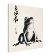 Elevate Your Space with the Serenity of the Meditative Frog Print 38
