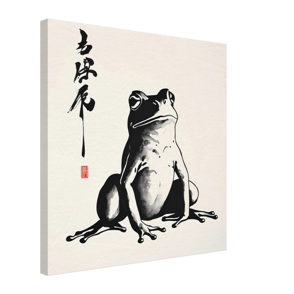 Elevate Your Space with the Serenity of the Meditative Frog Print 19