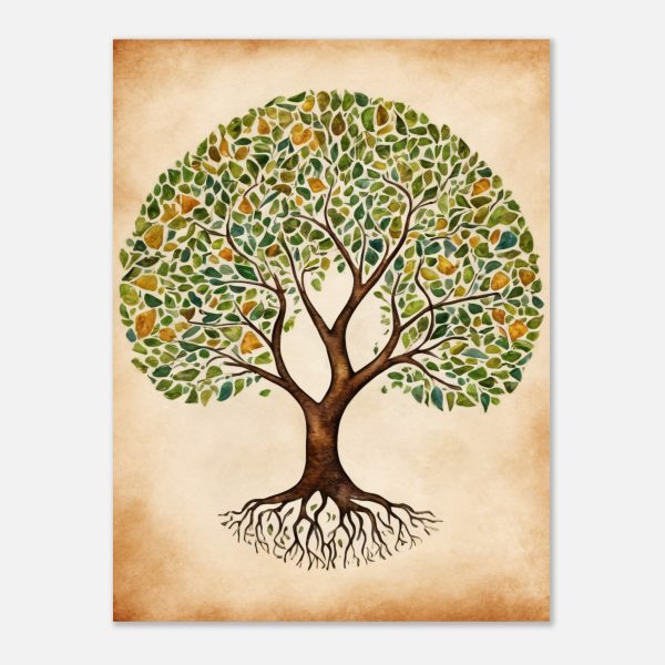 Vintage Charm: A Watercolour Tree of Life 9