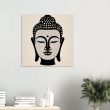 Buddha Head Silhouette Poster 21