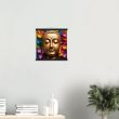 Zen Buddha Canvas: Radiant Tranquility for Your Home Oasis 25