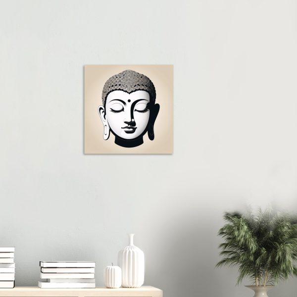 Zen Elegance: Buddha Swirls Poster 17