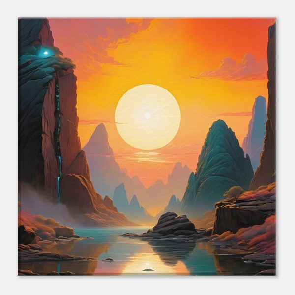 Zen Sunset: A Valley of Tranquility 3