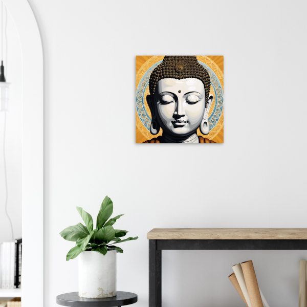 Harmony Unveiled: The Buddha Mandala Canvas 19