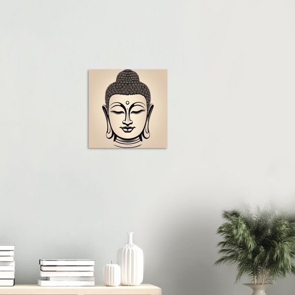 Buddha Harmony Canvas: Tranquil Energy Infusion 3