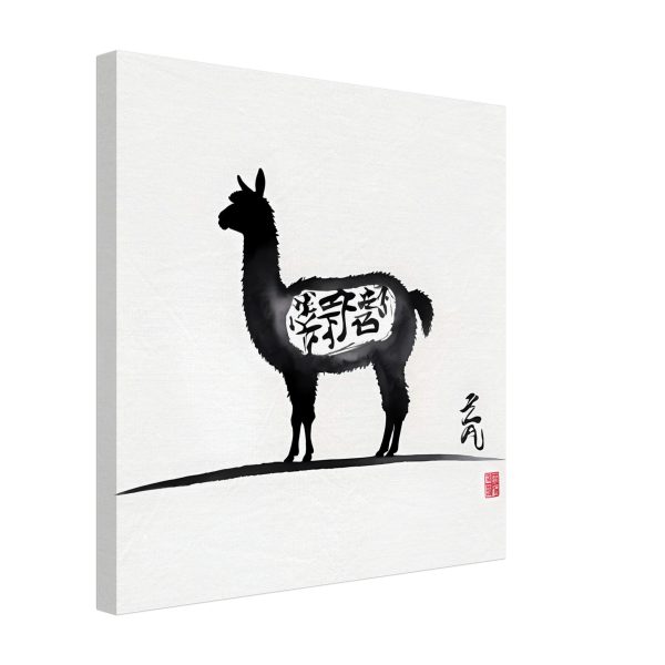 Unveiling Elegance: The Llama and Chinese Calligraphy Fusion 17