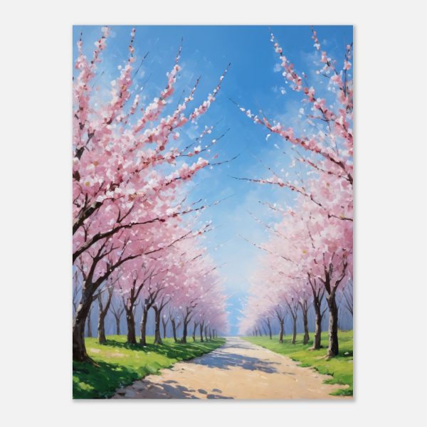 A Walk on a Pink Blossom Pathway 2