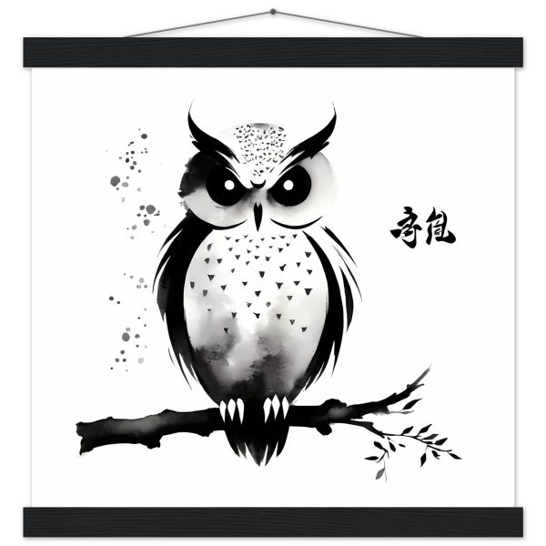 Embracing Tranquility: The Enchanting World of Zen Owl Art 12