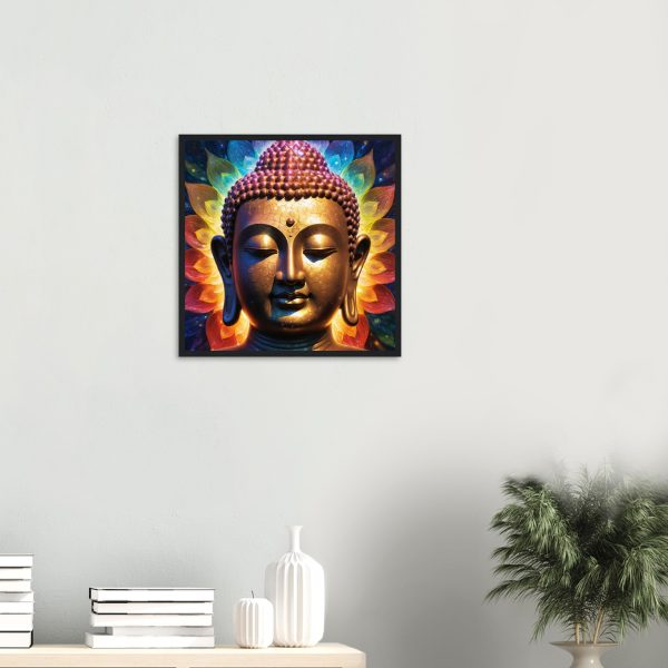 Zen Radiance: Buddha’s Aura, Kaleidoscopic Tranquility. 12