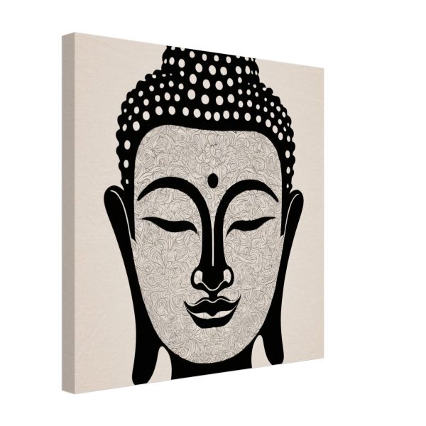 Buddha Head Silhouette Poster 7