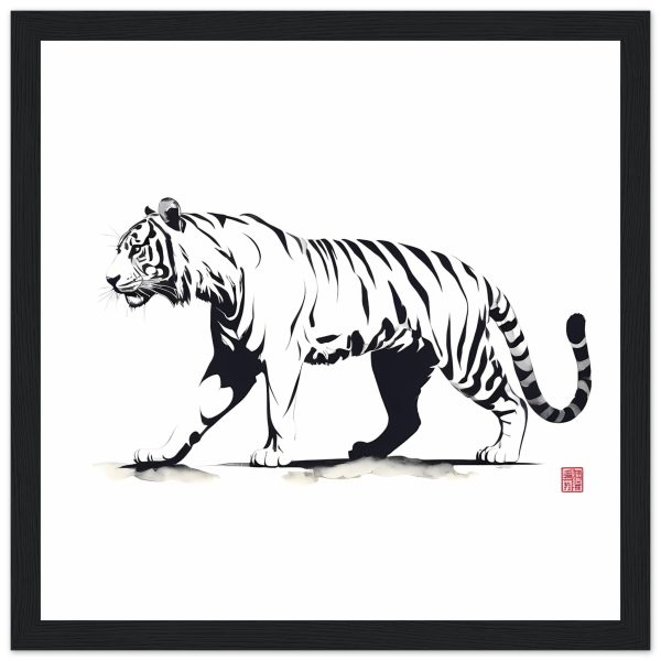 Captivating Tiger Print for Art Enthusiasts 2