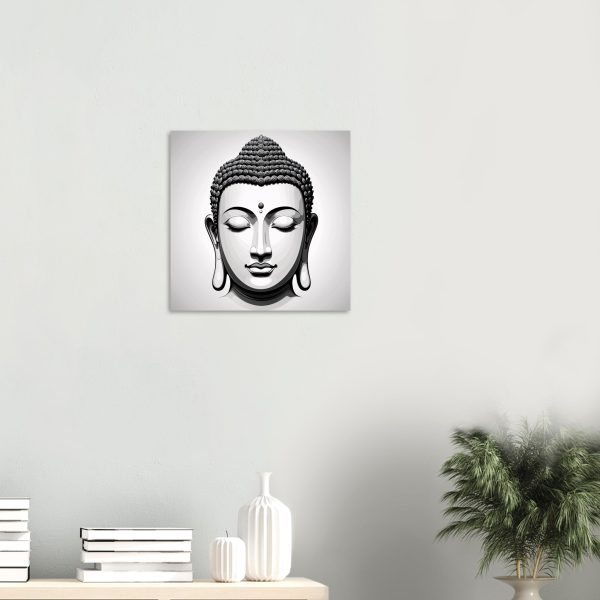Zen Elegance: Buddha Head Wall Art Unveiled 4