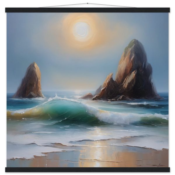 Tranquil Tides: A Symphony of Serenity in Ocean Scene 13