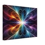 Cosmic Harmony: Zen Fractal Canvas Art for Tranquil Spaces 5