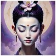 Enchanting Reverie: A Symphony of Lotus and Galaxy 4