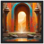 Serenity’s Gateway – Premium Framed Zen Poster 5