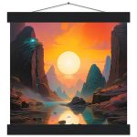 Majestic Valley Sunset: An Oasis of Zen 7