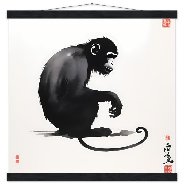 Exploring the Zen Monkey Print 13