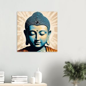 Mystic Serenity: Zen Buddha Wall Art