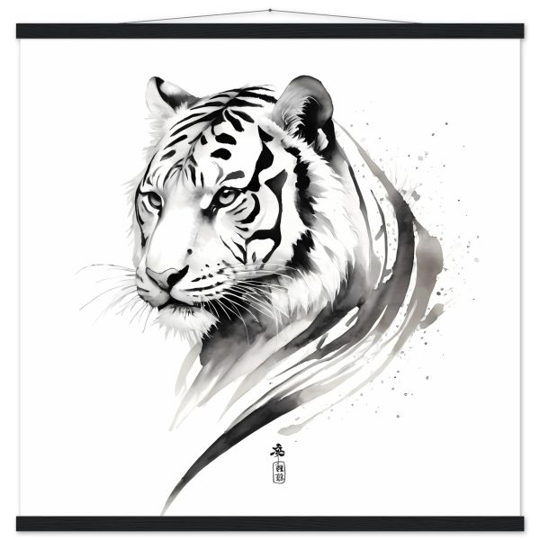 A Fusion of Elegance and Edge in the Tiger’s Gaze 16