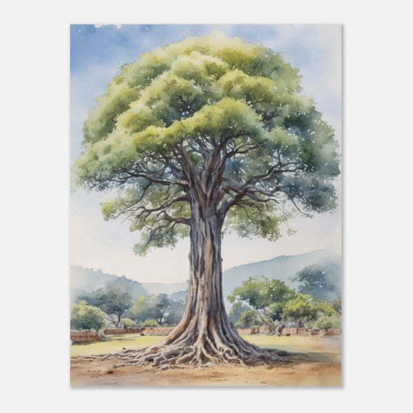 Serene Tree in Watercolour 10
