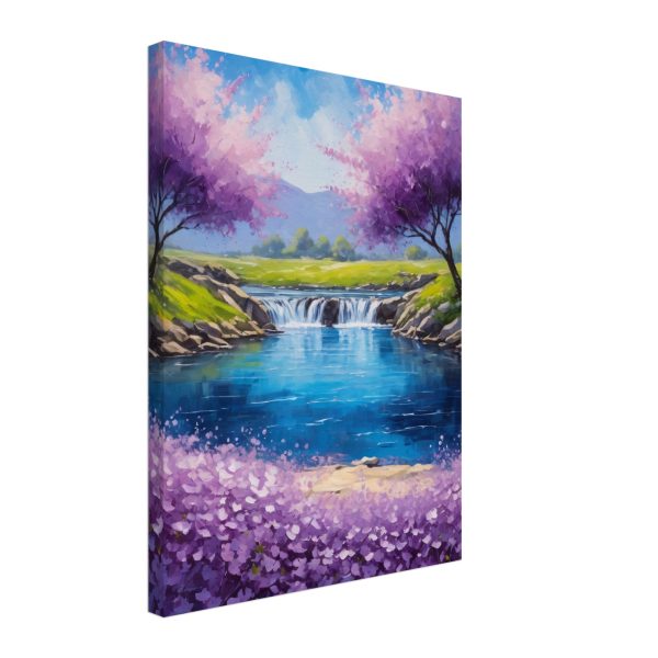 Purple Waterfall Blossom Oasis 2