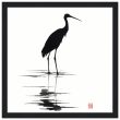 Unveiling Nature’s Grace: A Majestic Heron in Monochrome 19